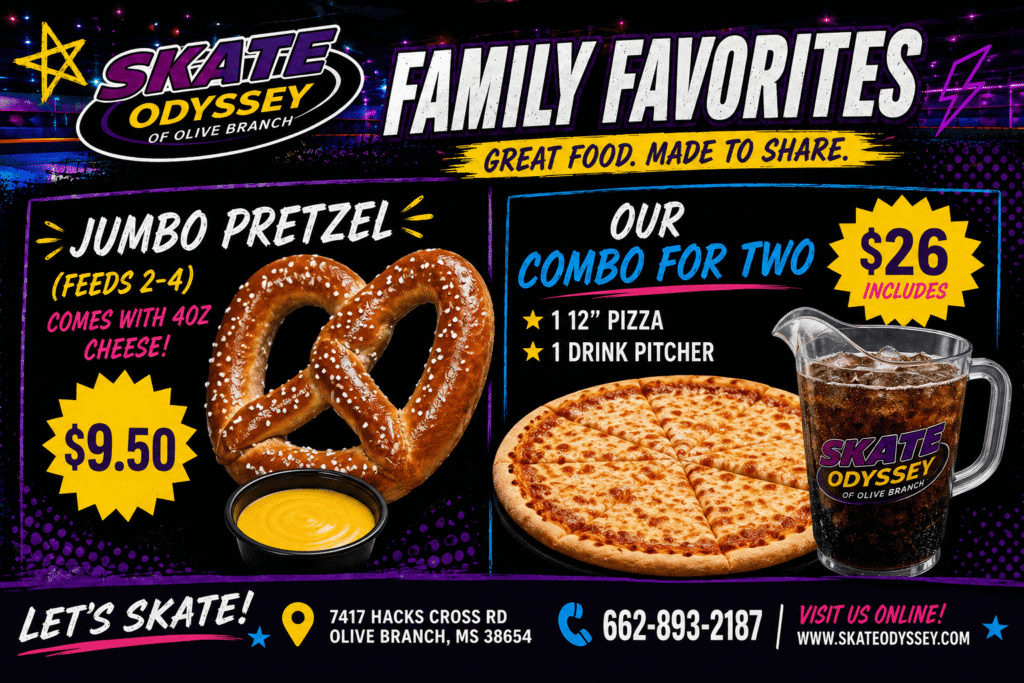Menu Family Favorites