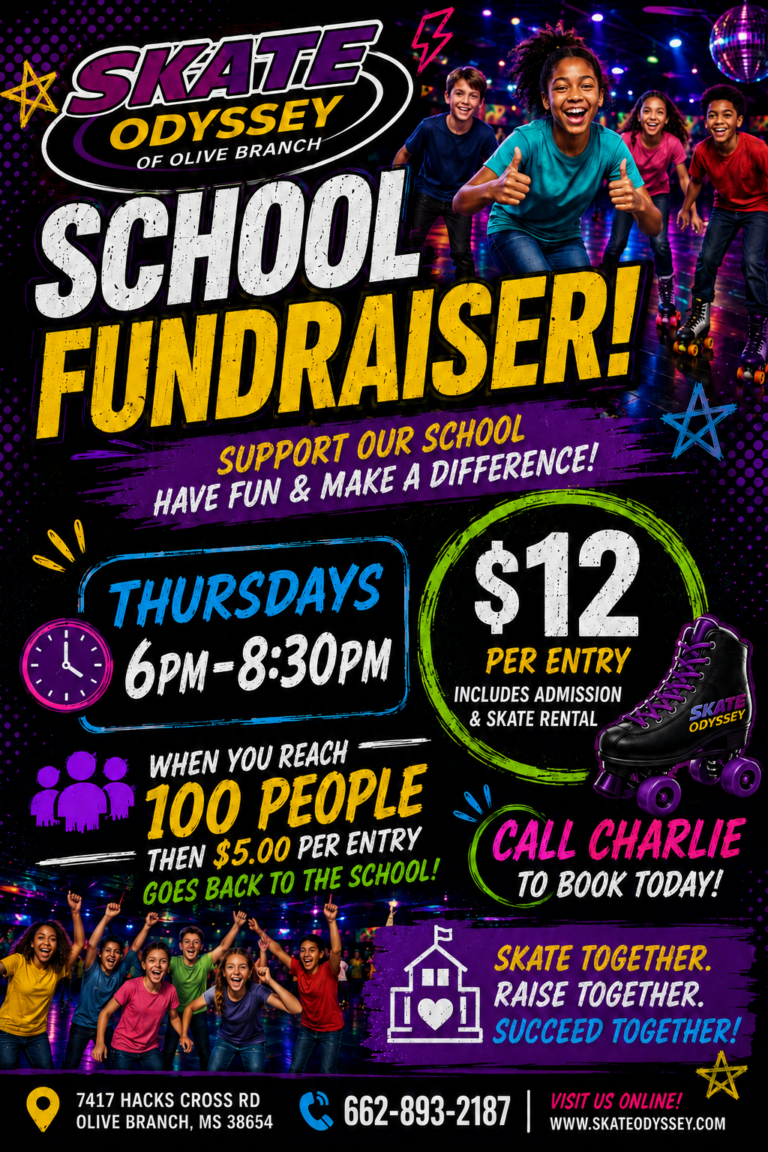 School-Fundraiser Skate Odyssey