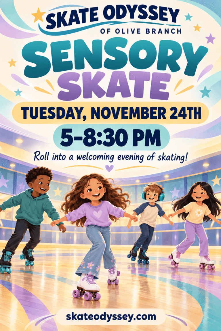 Sensory Skate at Skate Odyssey Olive Branch